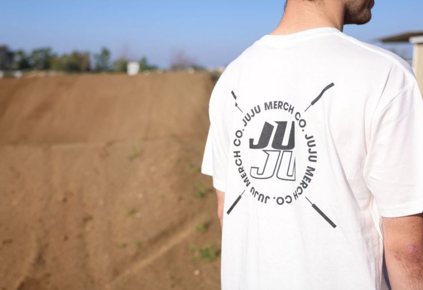 JUJU White Tee